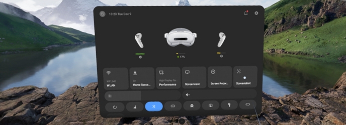 Screenshot tab pico 4 ultra enterprise