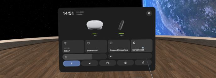 Registerkarte Screenshot Pico G3 und G3 Plus