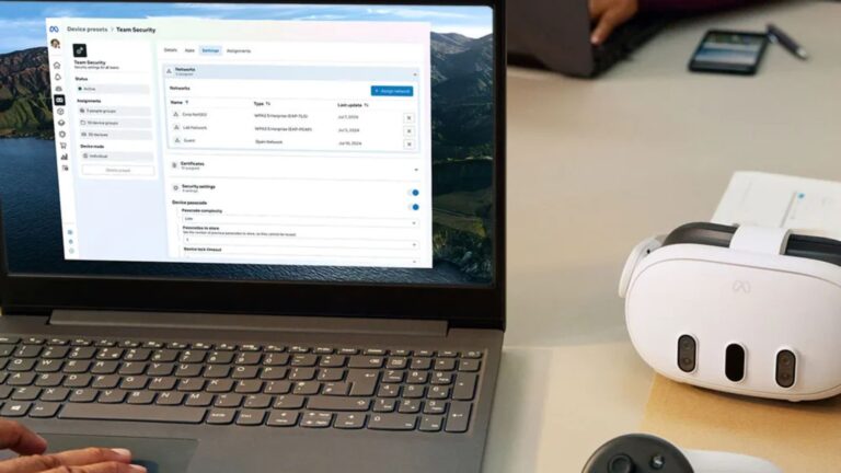 Sécurité des données casque VR